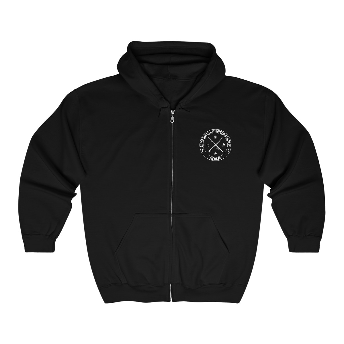 Outer Banks Day Drinking Society Zipper Hoodie