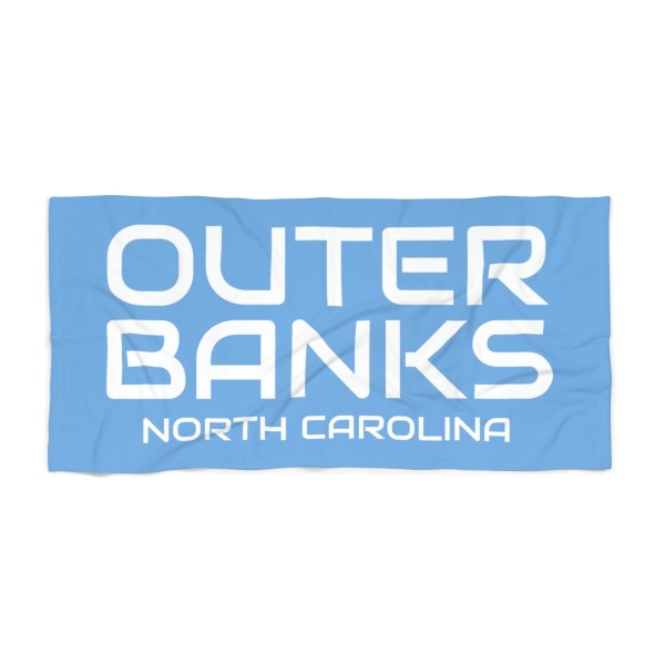 Outer Banks Beach Towel Light Blue