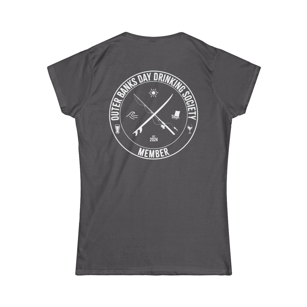 Women's Softstyle Outer Banks Day Drinking Society Shirt