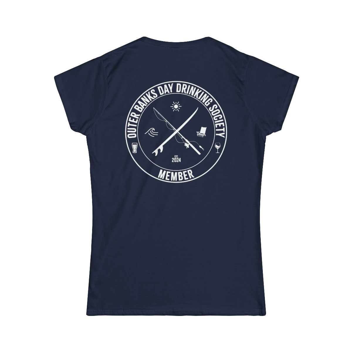 Women's Softstyle Outer Banks Day Drinking Society Shirt