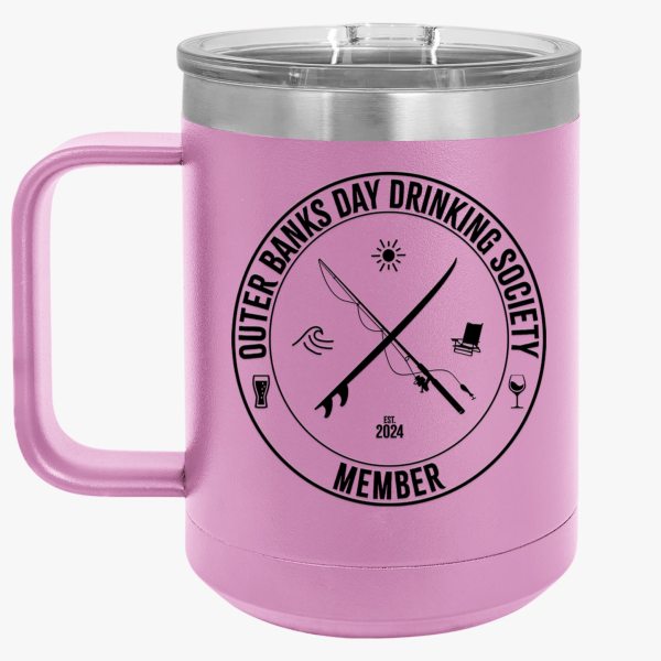 Outer Banks Day Drinking Society Coffee Mug Tumbler