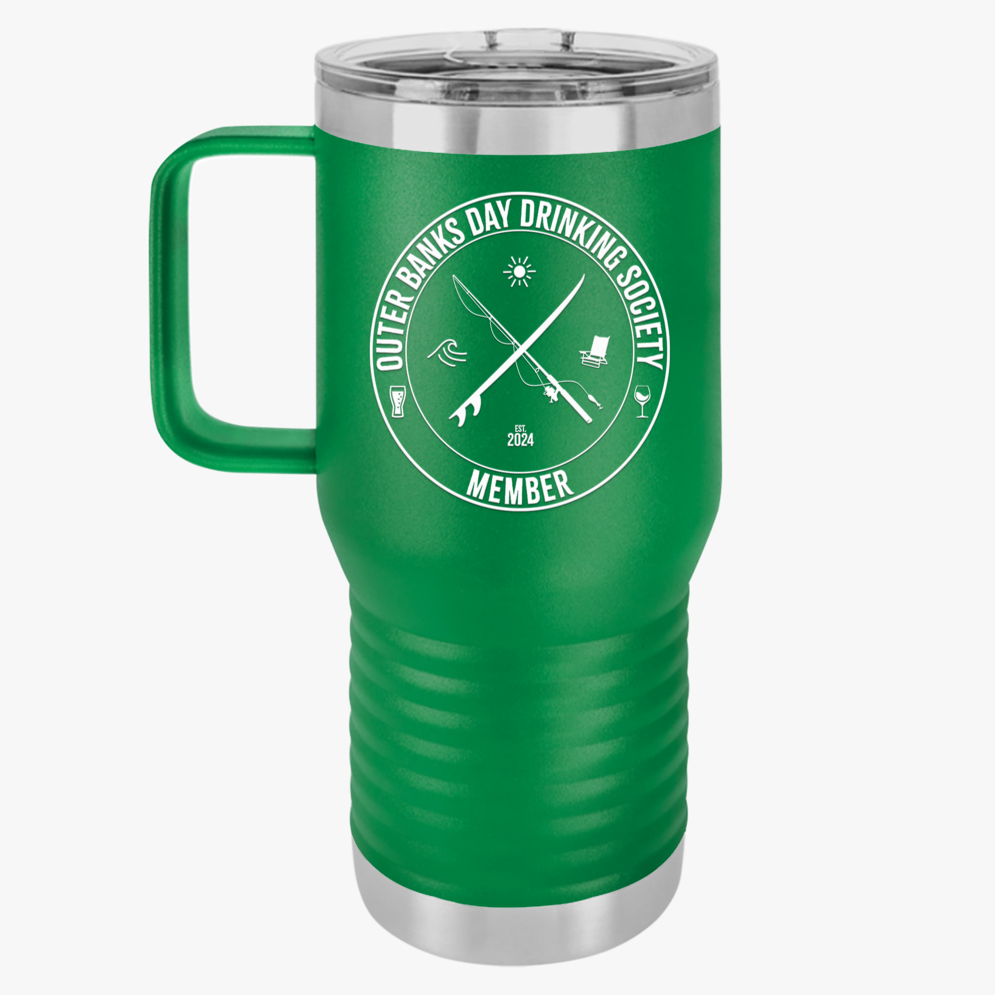 Outer Banks Day Drinking Society Travel Mug