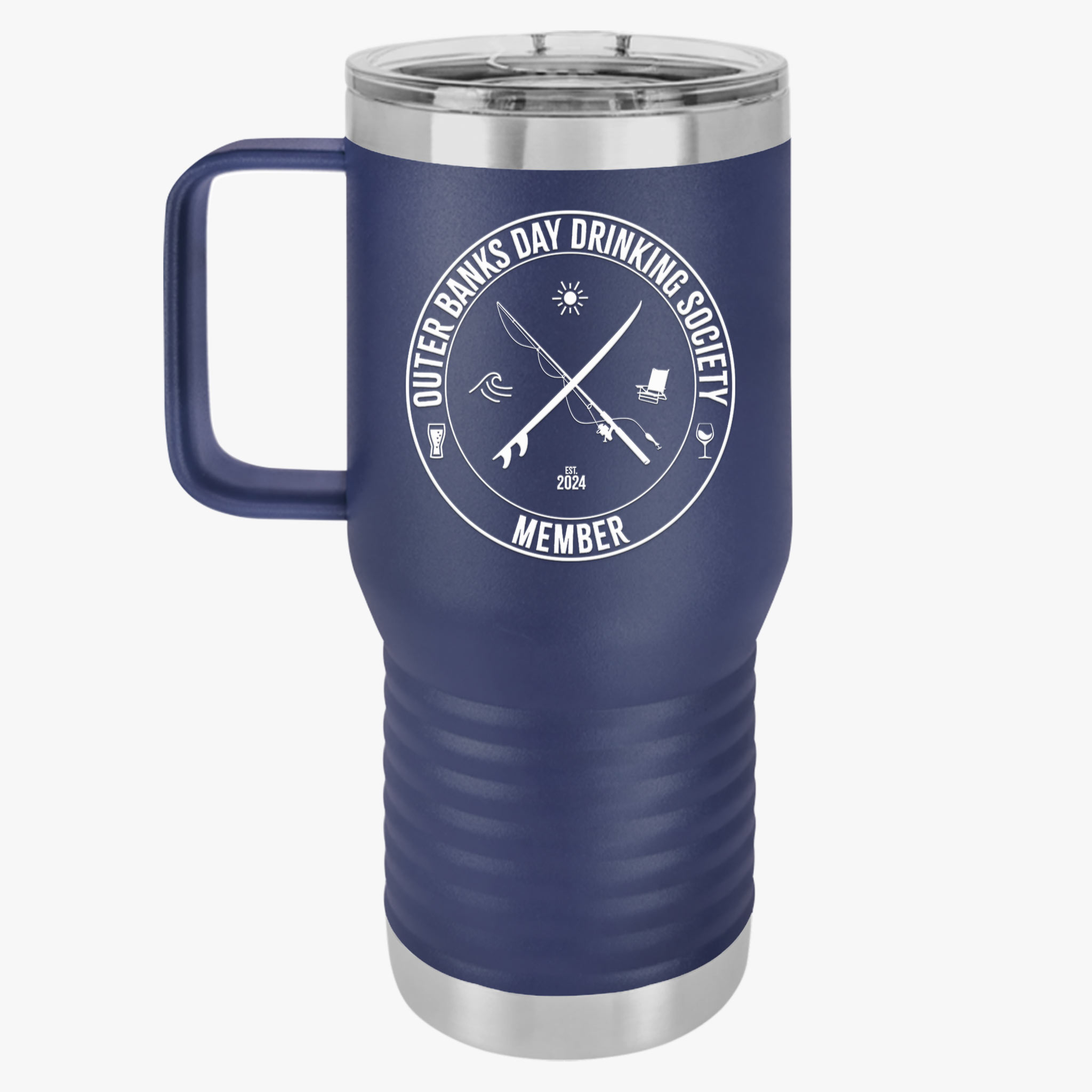 Outer Banks Day Drinking Society Travel Mug