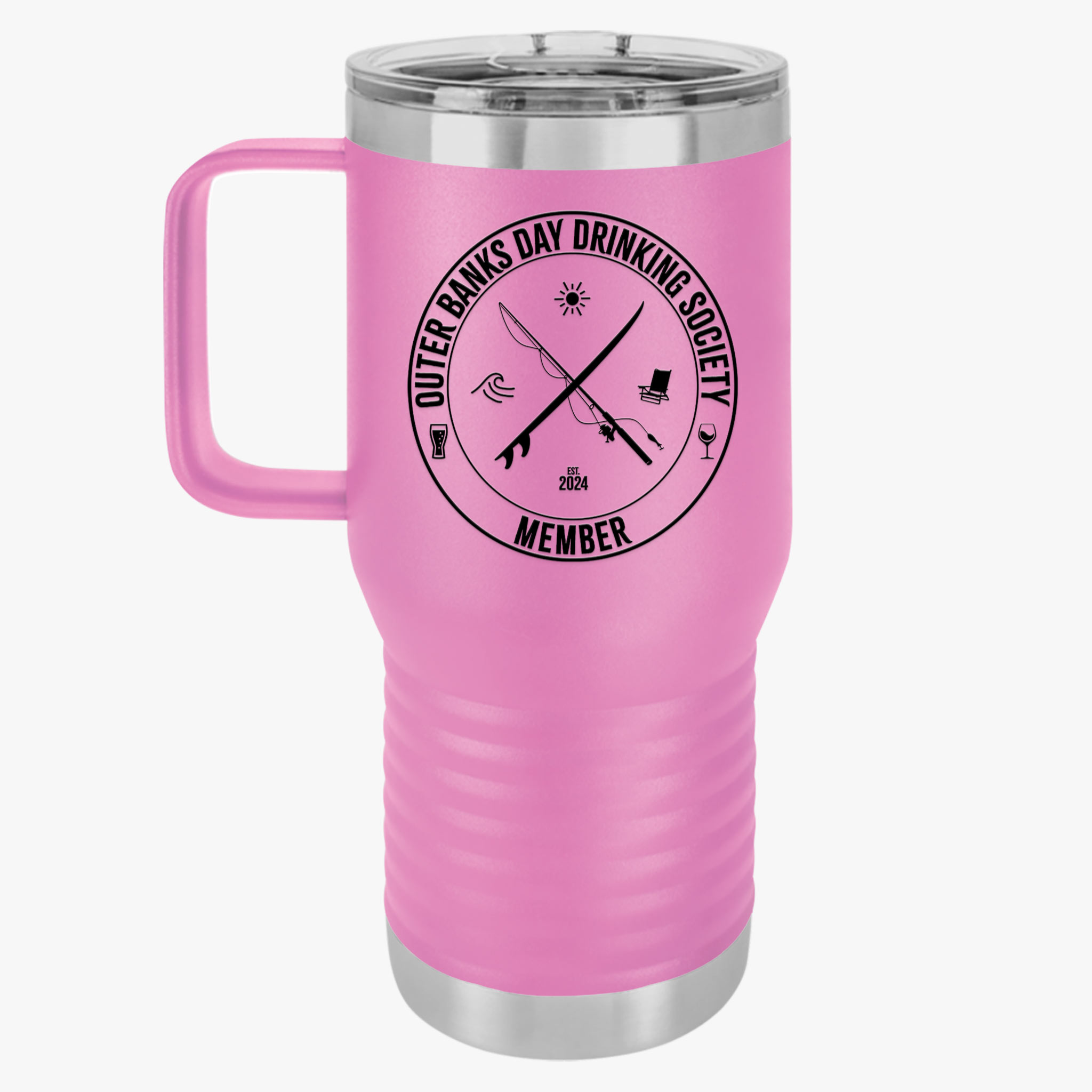 Outer Banks Day Drinking Society Travel Mug