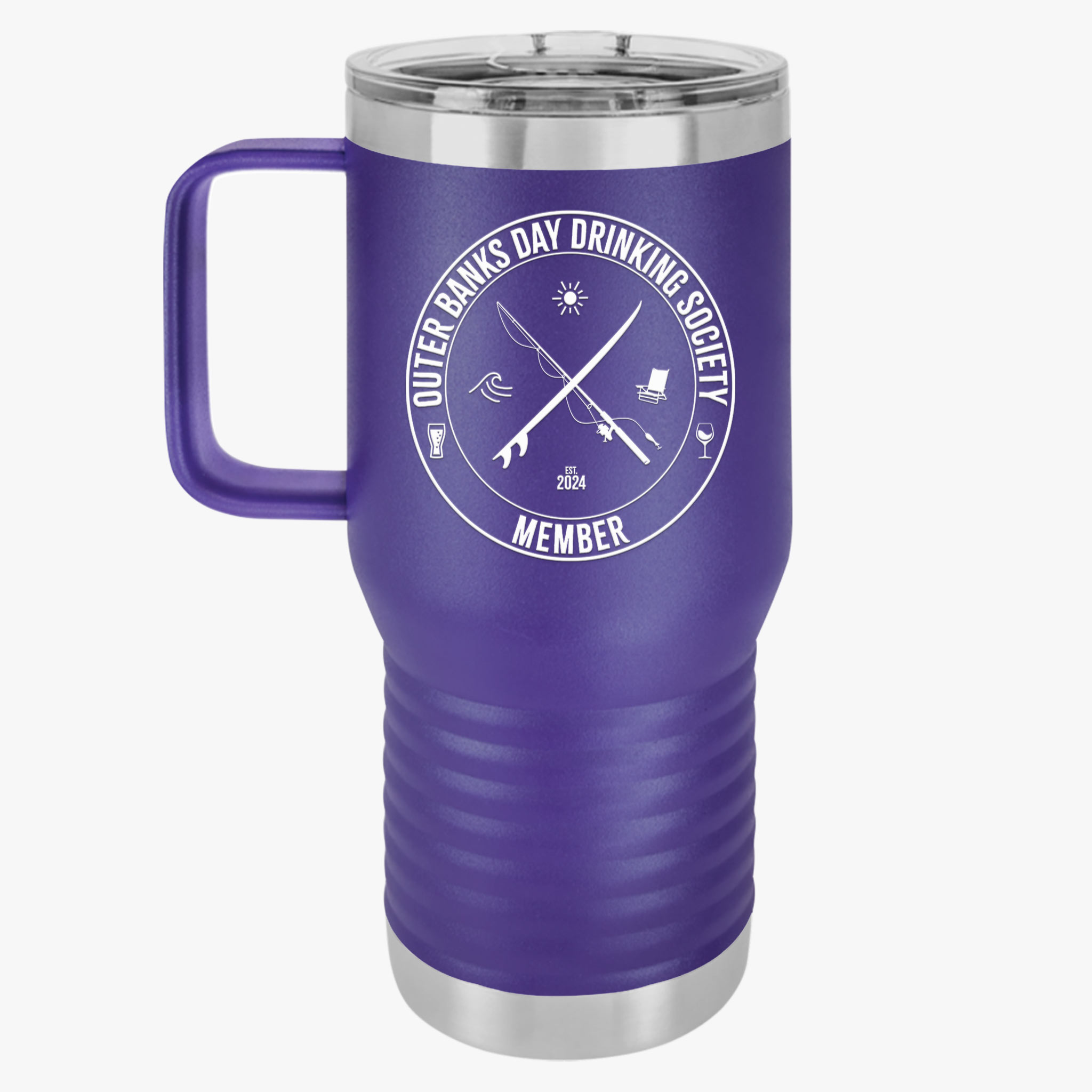 Outer Banks Day Drinking Society Travel Mug