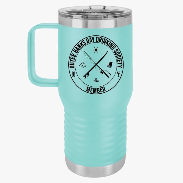 Outer Banks Day Drinking Society Travel Mug