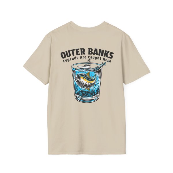 Outer Banks Legends Are Caught Here Fishing Shirt